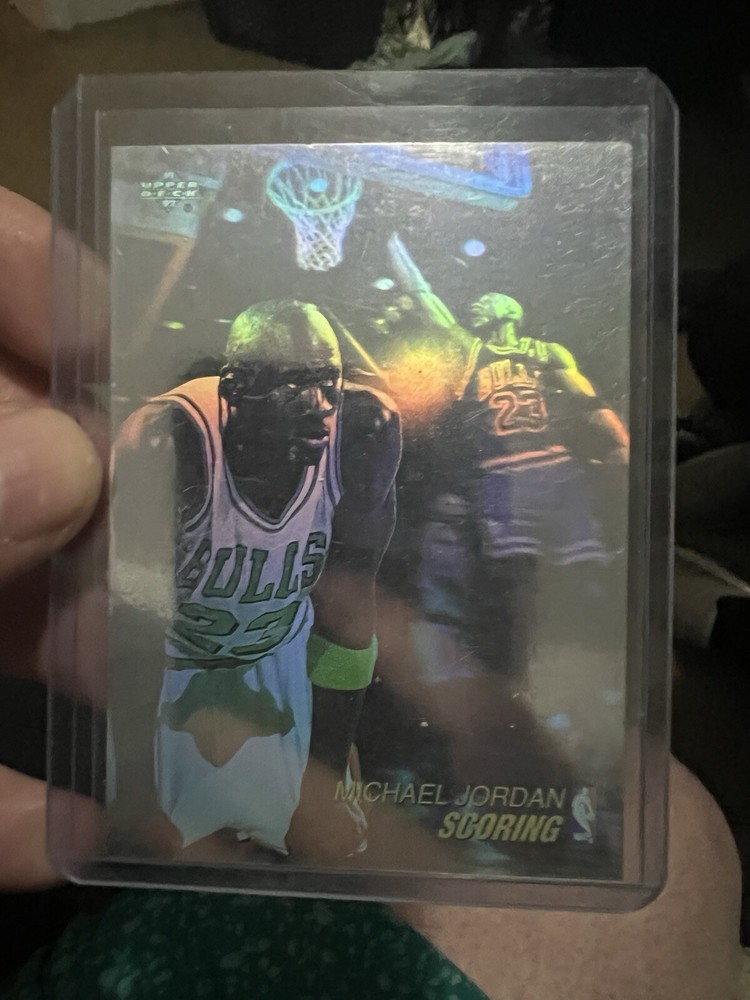 1992 Upper Deck Michael Jordan Hologram SP AW1 Flawless Bulls Card