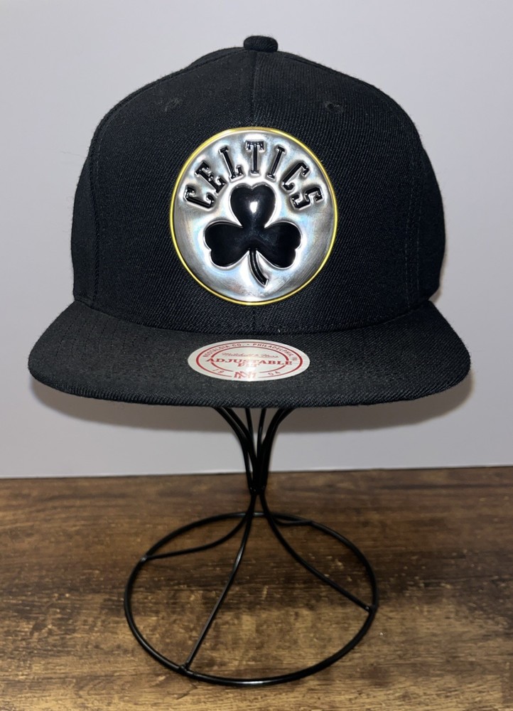 Mitchell & Ness Boston Celtics Hat Snapback Adjustable Ballcap Cap