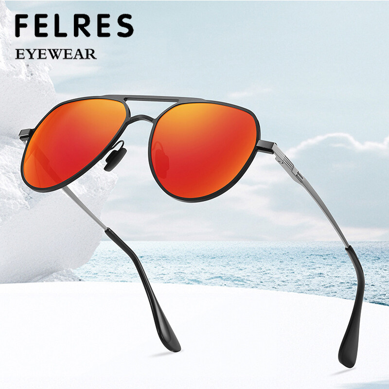 Metal Polarized Sunglasses Men Classic Outdoor Driving Glasses UV Protection New