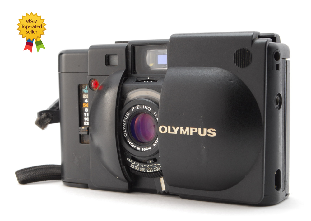 Olympus XA 35mm Rangefinder Film Camera Body Only From JAPAN [READ! NEAR MINT]