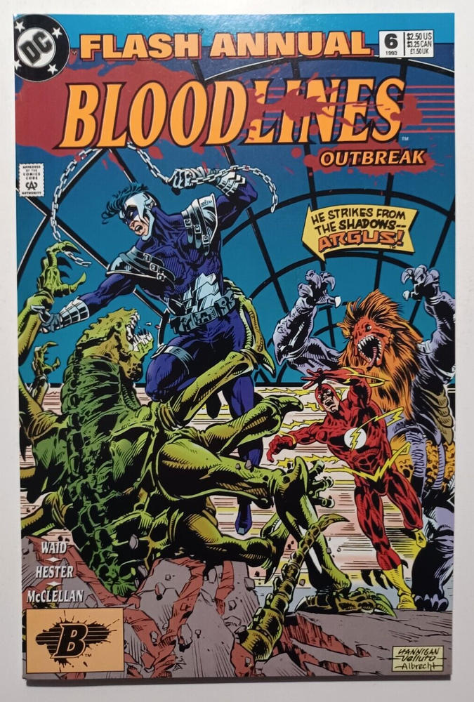 Flash Vol 2 Annual #6 (1993) in FN/VF Condition