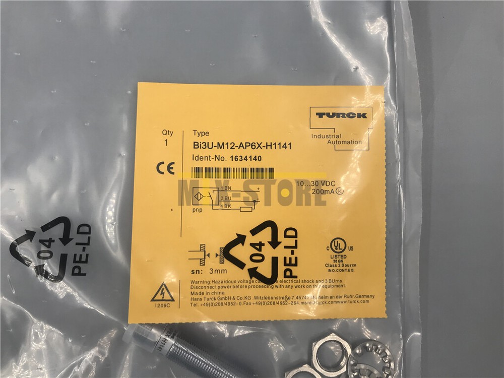 1PC Brand New Ones TURCK BI3U-M12-AP6X-H1141 Sensor&Proximity Switch