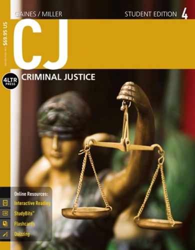 CJ (with CJ Online, 1 term (6 - Paperback, by Gaines Larry K.; - Acceptable n