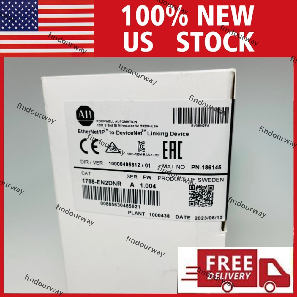 New Sealed NEW PLC 1788-EN2DNR ETHERNET LINKING DEVICE Free Shipping