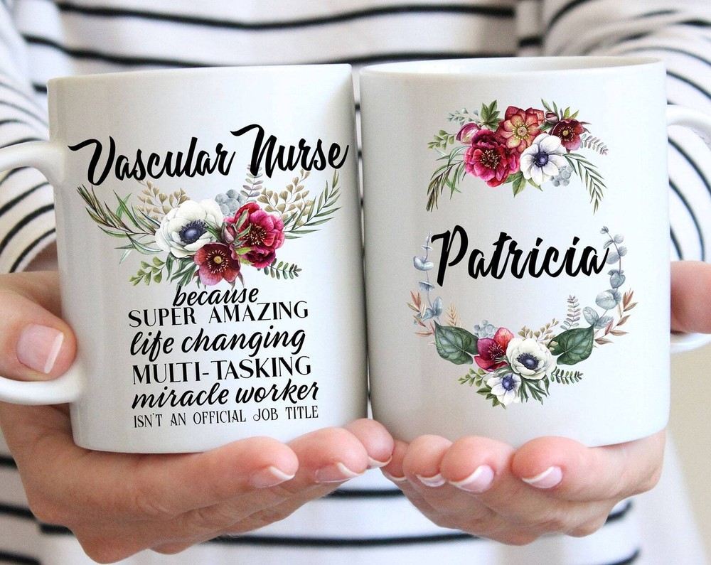 Personalized Vascular Nurse Gift For Women L Thank You Appreciation Birthday