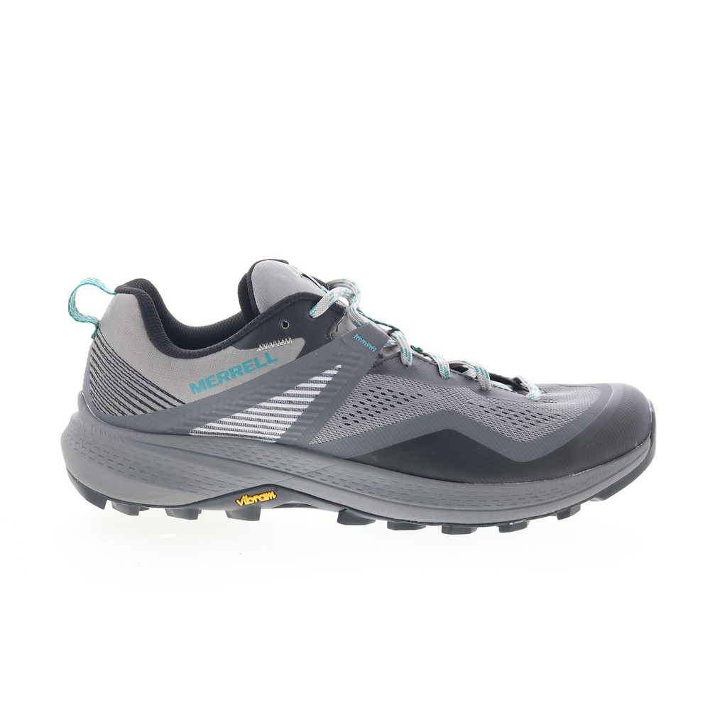Merrell MQM 3 J135546 Womens Gray Canvas Lace Up Athletic Hiking Shoes 10