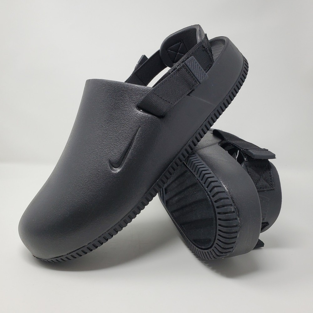 Nike Men's Calm Mules Sport Sandals in Black Size 13 FD5130-001