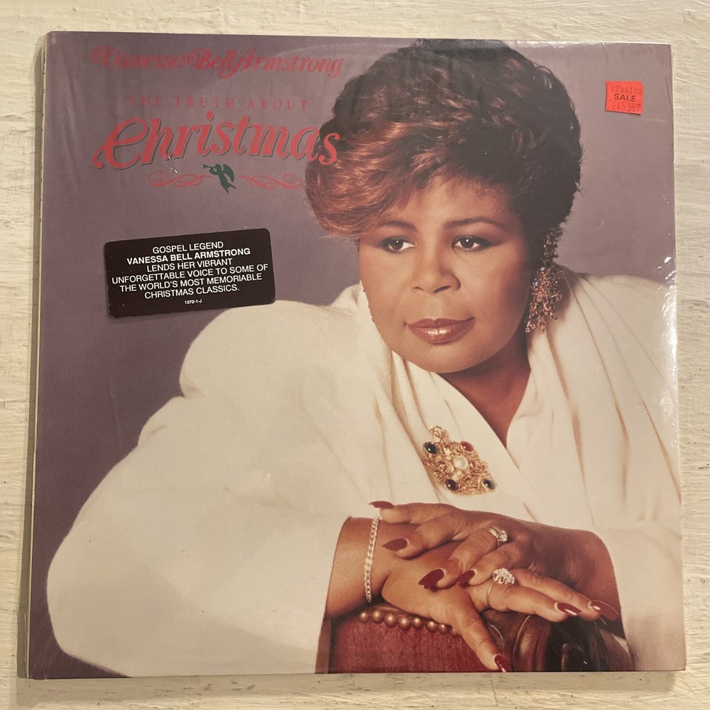 Vanessa Bell Armstrong / The Truth About Christmas LP BMG Jive RCA SEALED!!!!