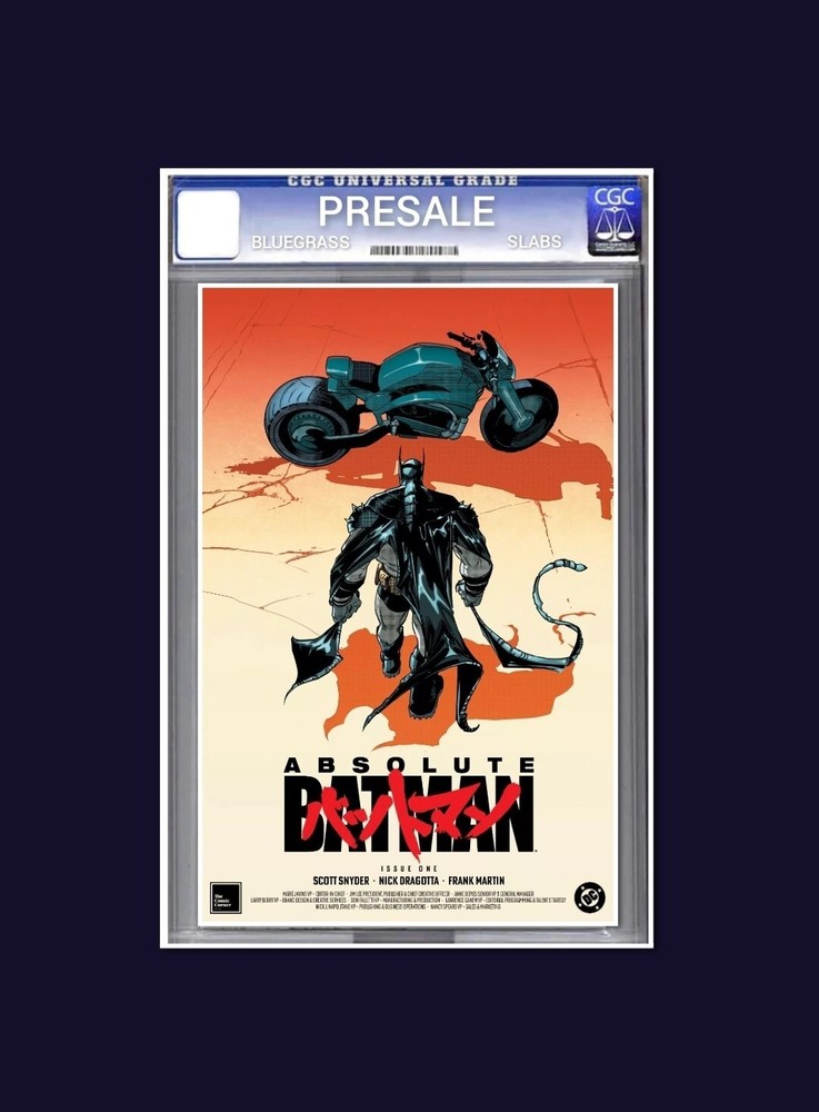 PRESALE Absolute Batman #1 CGC 9.8 Javier Fernandez NYCC 2024 Edition Akira 🔥-image