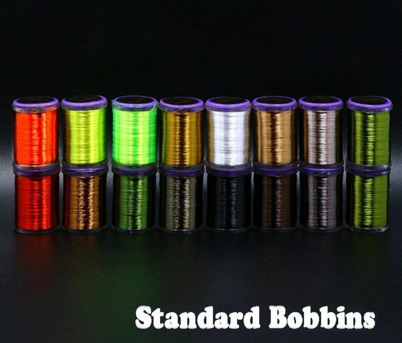 8spools/set 75d High Tensile Fly Tying Thread With Standard Bobbin 250yds/spool