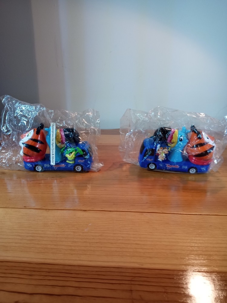 2- Tony The Tiger Kellogg's Tonymobile Unopened Package Tony Tucan Sam Dig 'Em👍