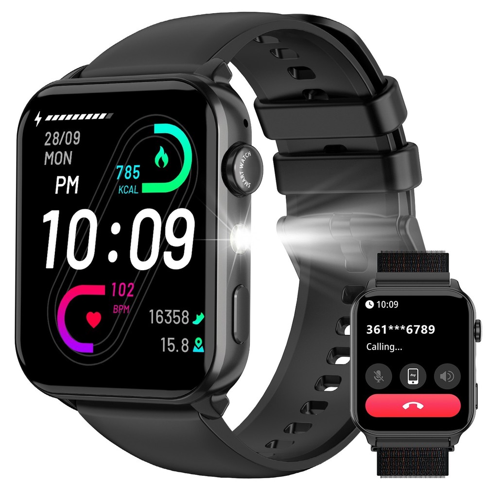 Smart Watch Women Men (Make/Answer Calls) Fitness Tracker for iPhone/ Android UK