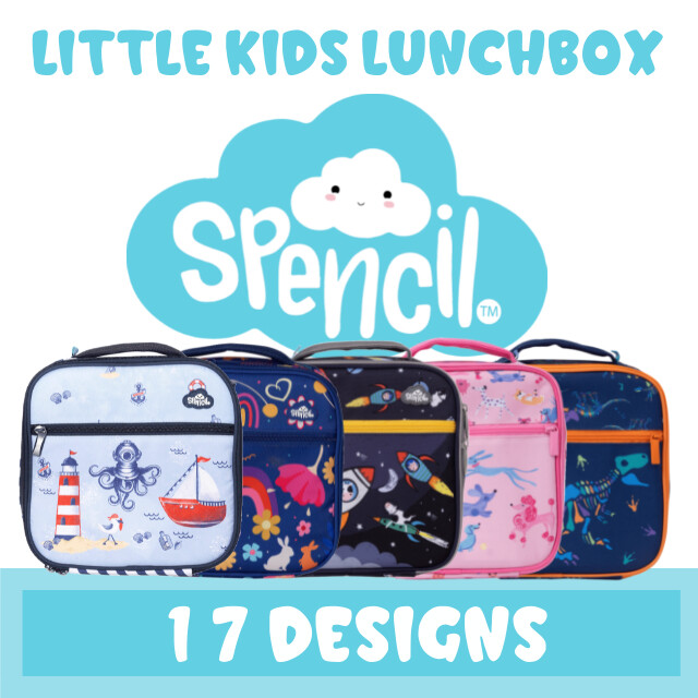 Spencil Little Cooler Lunch Bag. Lunch Box Insulated Accessories Available