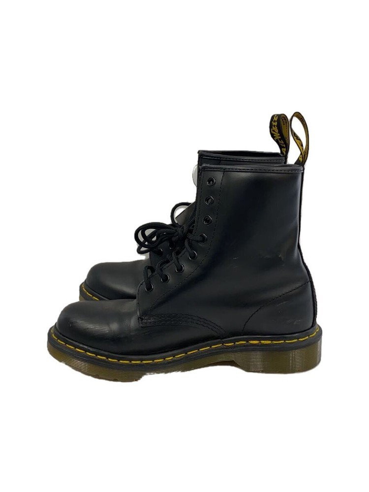 Dr. Martens 8-Hole/Lace-Up Boots/Us7/Blk/Leather/Aw004 858