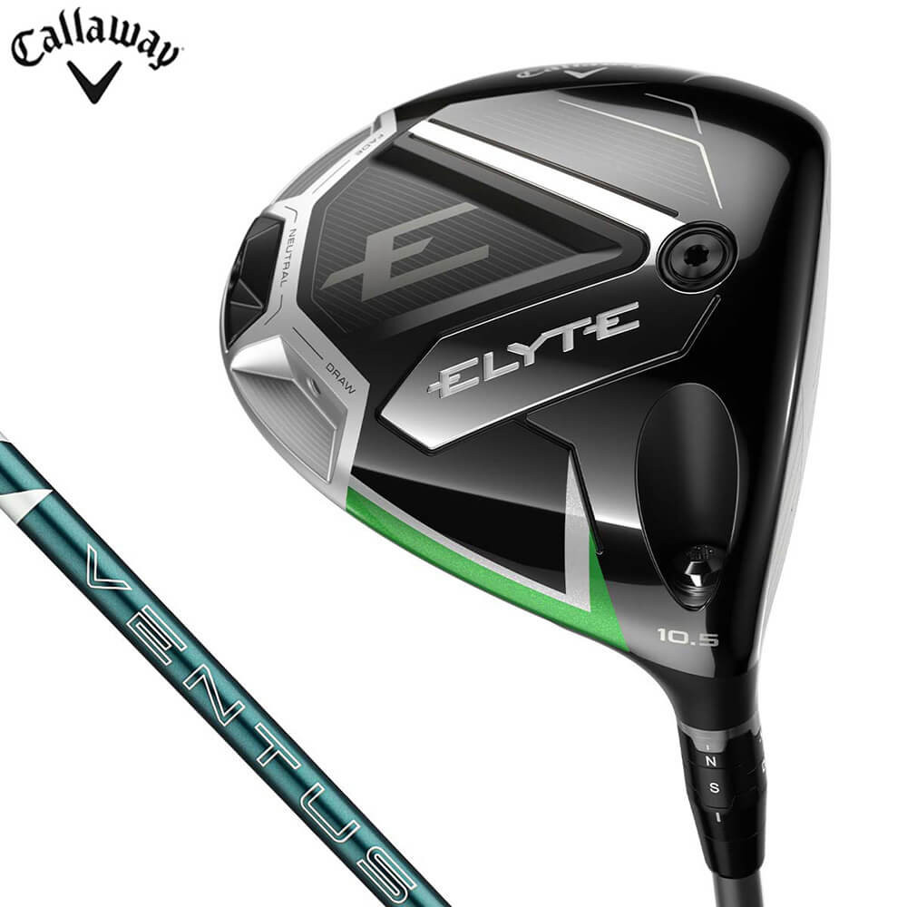 Callaway ELYTE  Driver 9deg RH VENTUS GREEN 50 graphite Flex Stiff New