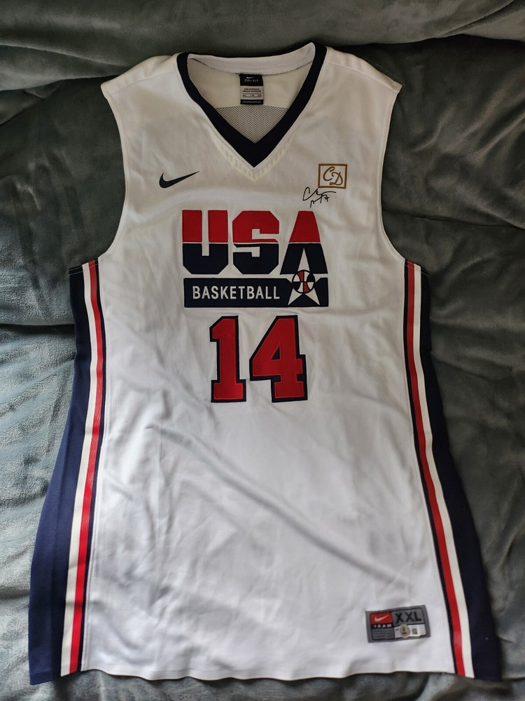 Charles Barkley Signed Beckett USA  Dream Team Jersey With Coa
