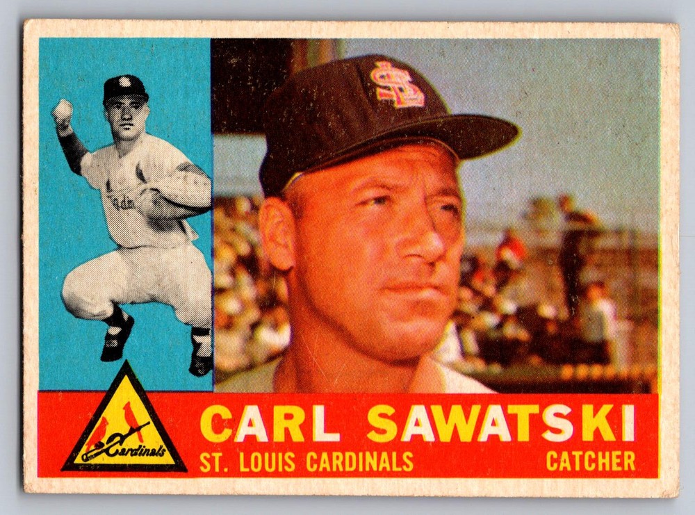 1960 Topps #545 Carl Sawatski St. Louis Cardinals