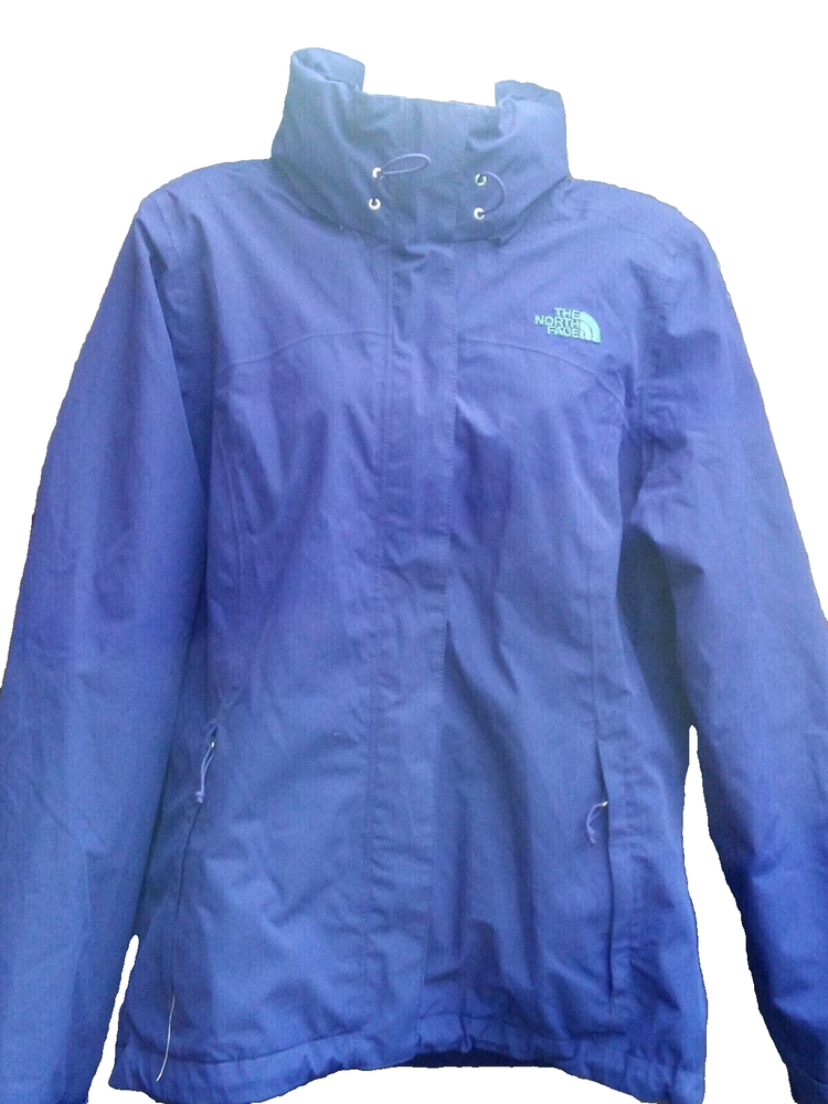 The North Face Women's Purple Windbreaker Hooded Jacket UK M