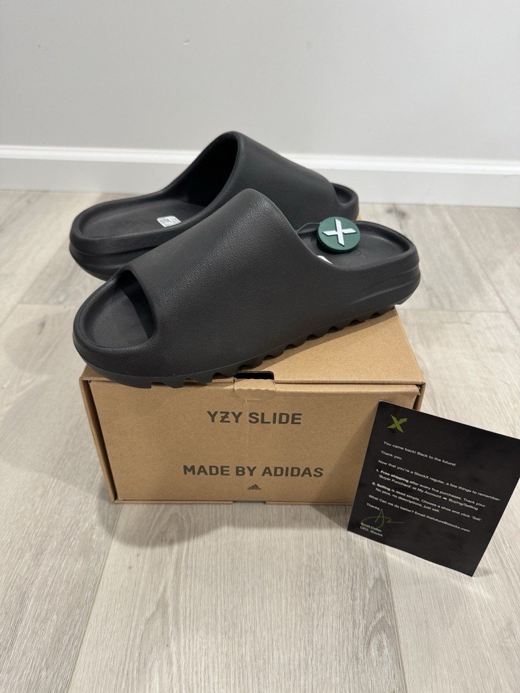 Adidas Yeezy Slide Onyx HQ6448 Size 8-11 - 100% Authentic - Brand New