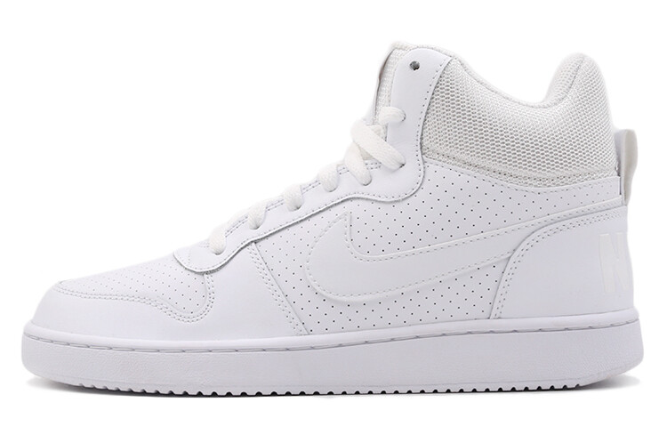 Nike Court Borough Mid Triple White - 838938-111