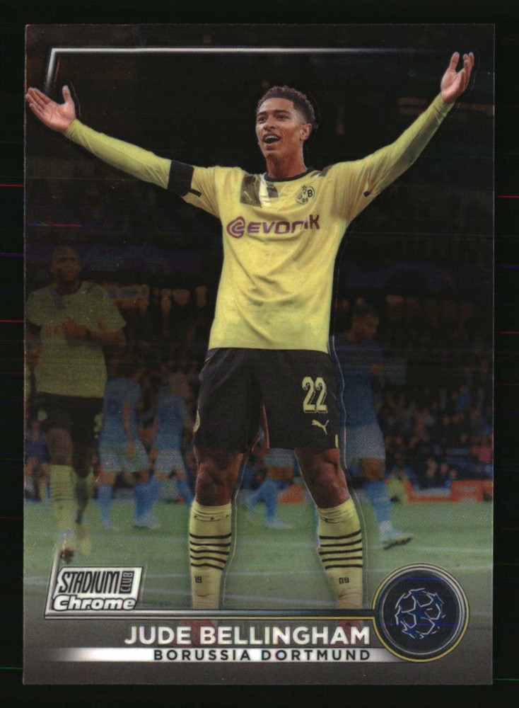 Jude Bellingham 2022-23 Stadium Club Chrome UEFA Club  #85 SOCCER Card