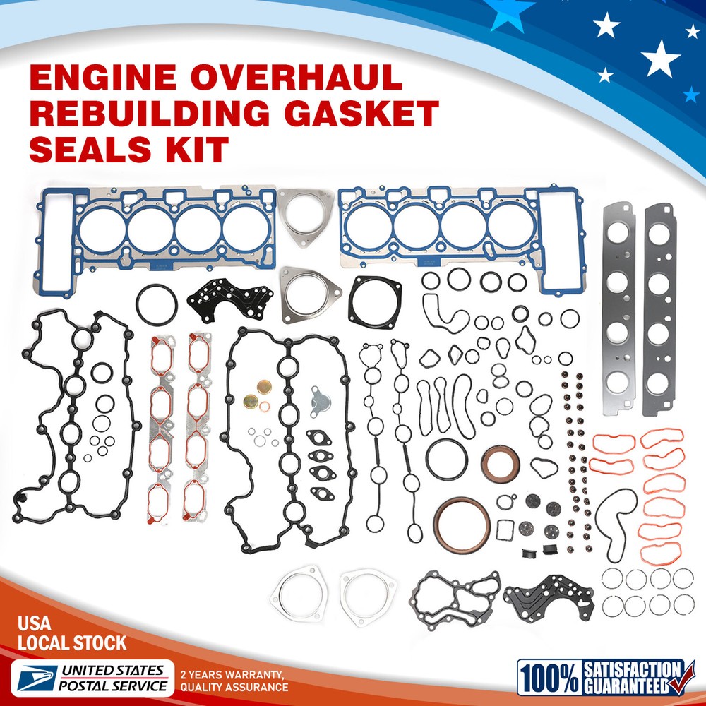 2016-17 Audi VW Touareg 4.2L Engine Rebuild Gasket Seals Kit