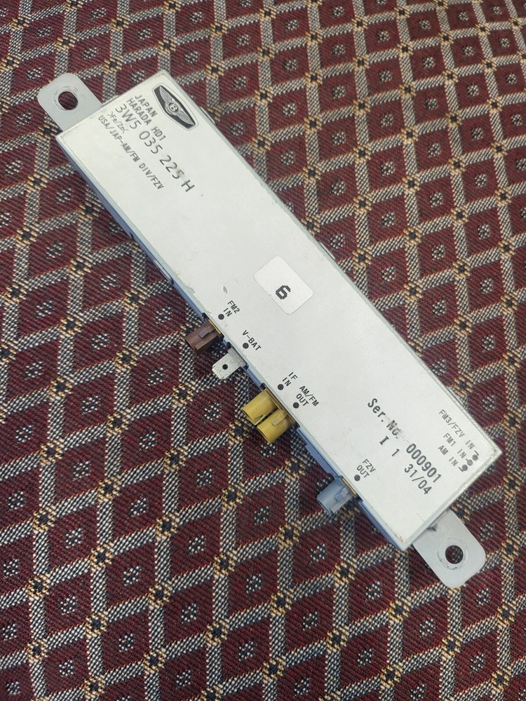 06-12 Bentley Continental Antenna Booster AMP Amplifier Unit 3W5035225H OEM