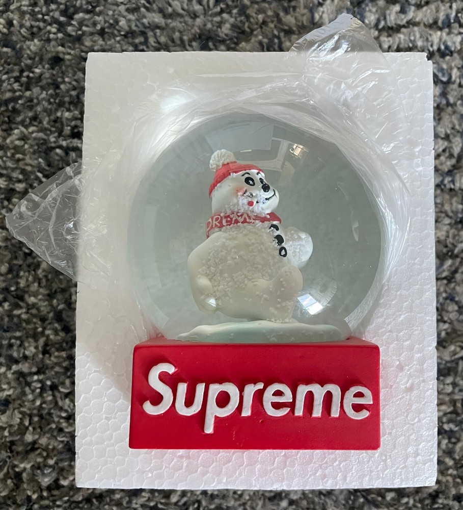 Supreme Snowman Snowglobe FW21 IN HAND FAST SHIP Christmas