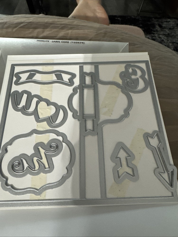 Stampin’ Up! LABEL CARD THINLITS DIES #133479
