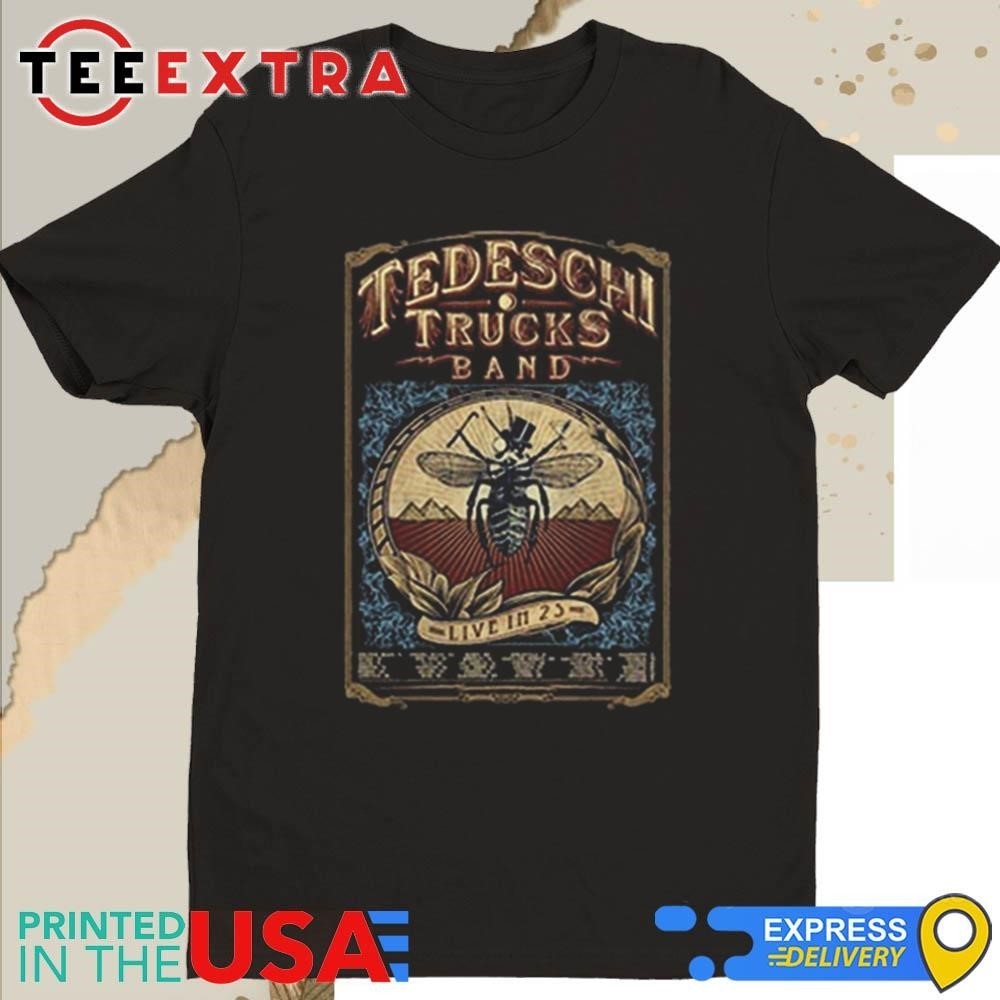 Official Tedeschi Trucks Band 2025 Tour Merch T-Shirt