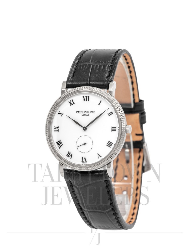 Elegant Patek Philippe Calatrava 3919G White Gold Watch