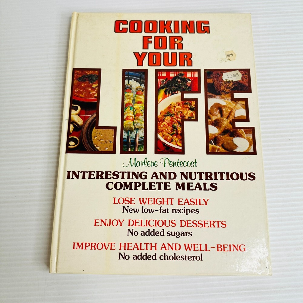 Cooking For Your Life By Marlene Pentecost Hardcover Book Weight Loss Dieting
