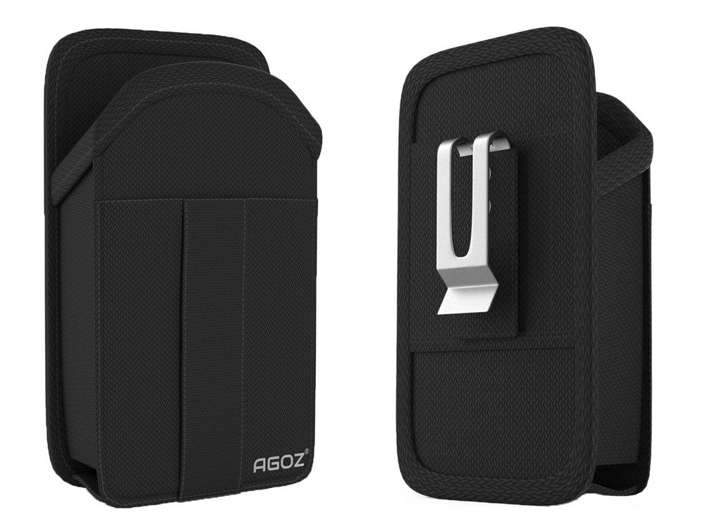 AGOZ Carrying Holster for CAT S22 Flip Phone, Rugged Vertical Case Pouch Cove...