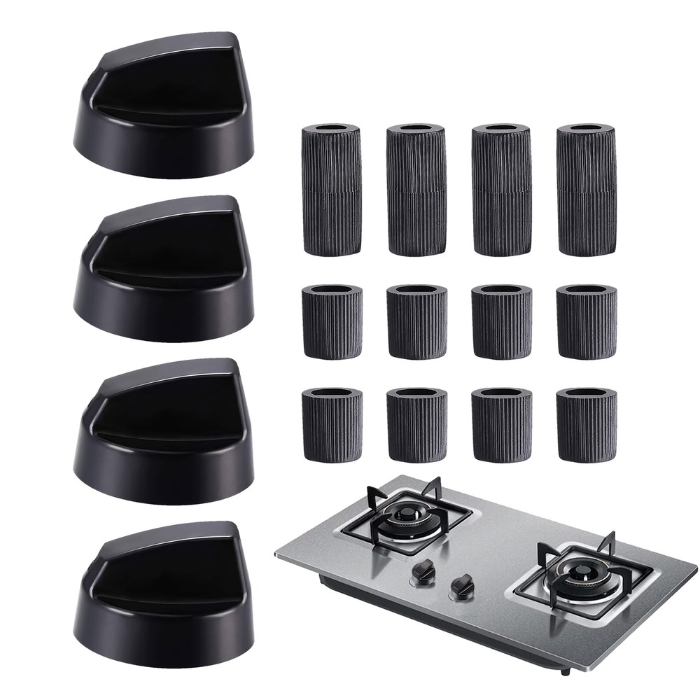 4X Universal ReplacementsStove Top Control Knobs For Gas Cook Top Stove Control