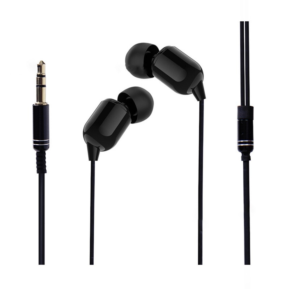 Bass Boost Wired Earbuds with Extra-Long Cable for Rich Audio  
