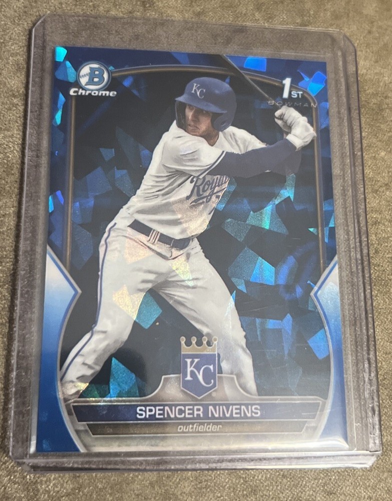 2023 Bowman Chrome Draft Sapphire Edition SPENCER NIVENS 1ST RC