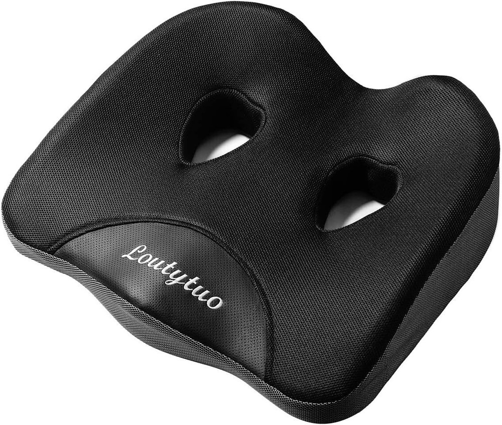 Seat Cushion Pillow,100% Memory Foam and Washable Cover,for Office Chair,Car Sea