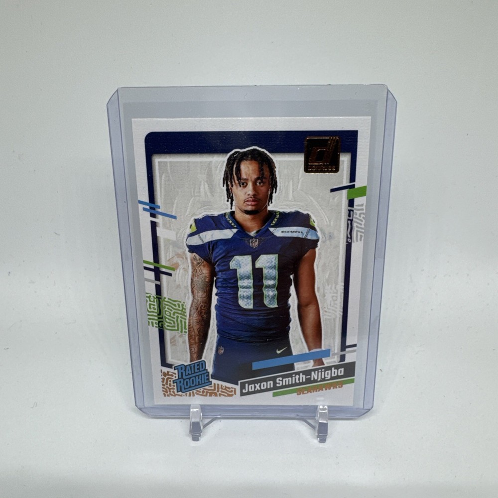 2023 Panini Donruss - Rated Rookie Portrait #7 Jaxon Smith-Njigba (RC) Bronze!