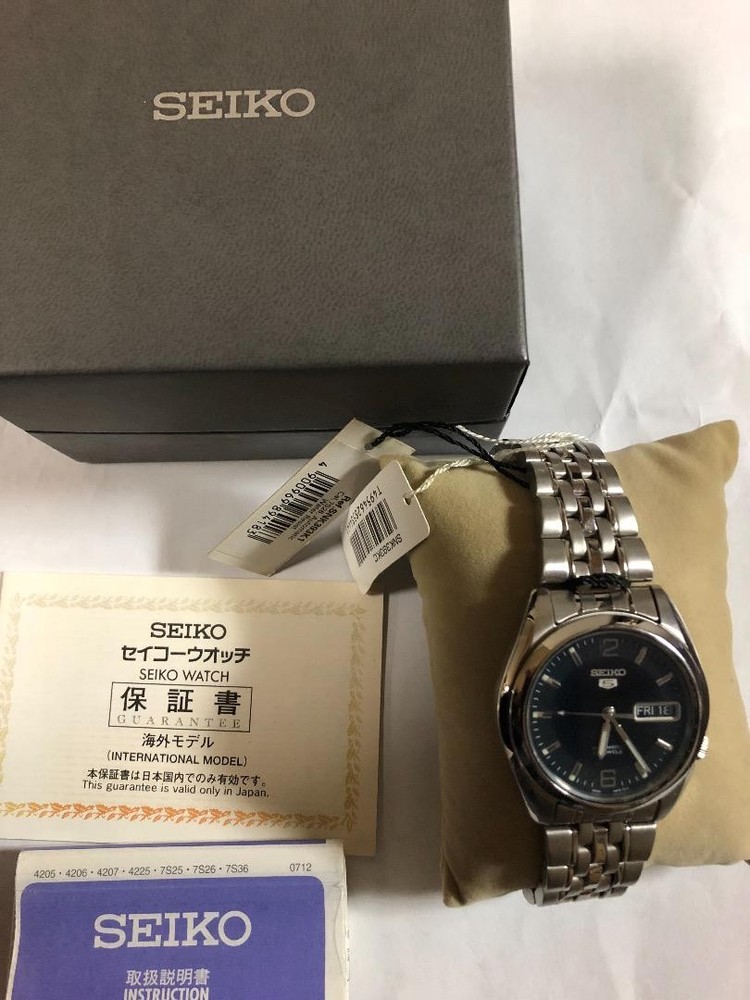 Seiko 5 Automatic Watch for Men - Reliable & Stylish Timepiece