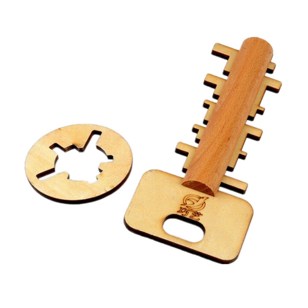 Creative Kids Puzzle Toy for Intelligence Development with Key Unlock