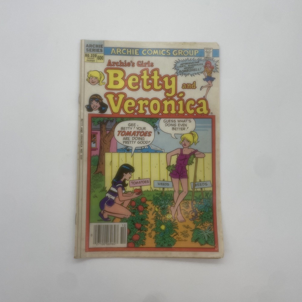 Archie's Girls Betty and Veronica #320 1st App. Cheryl Blossom Comic 1982 VG+