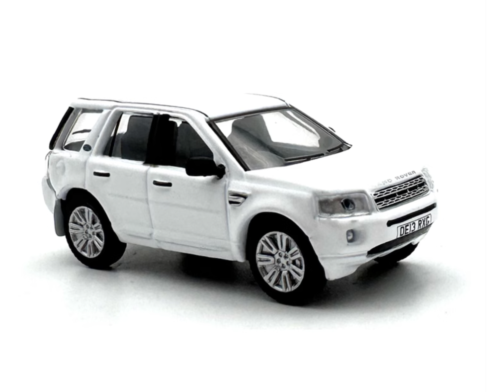 BN 1:76 White Freelander Discovery City SUV Sports Model Diecast Metal Car