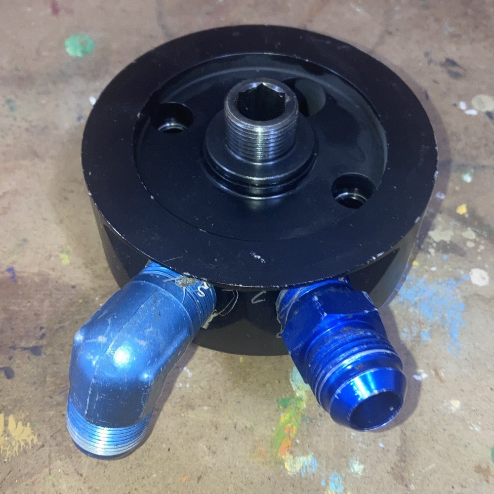 Moroso 23692 Fits Chevy Oil Filter Adapter for Oil Cooler