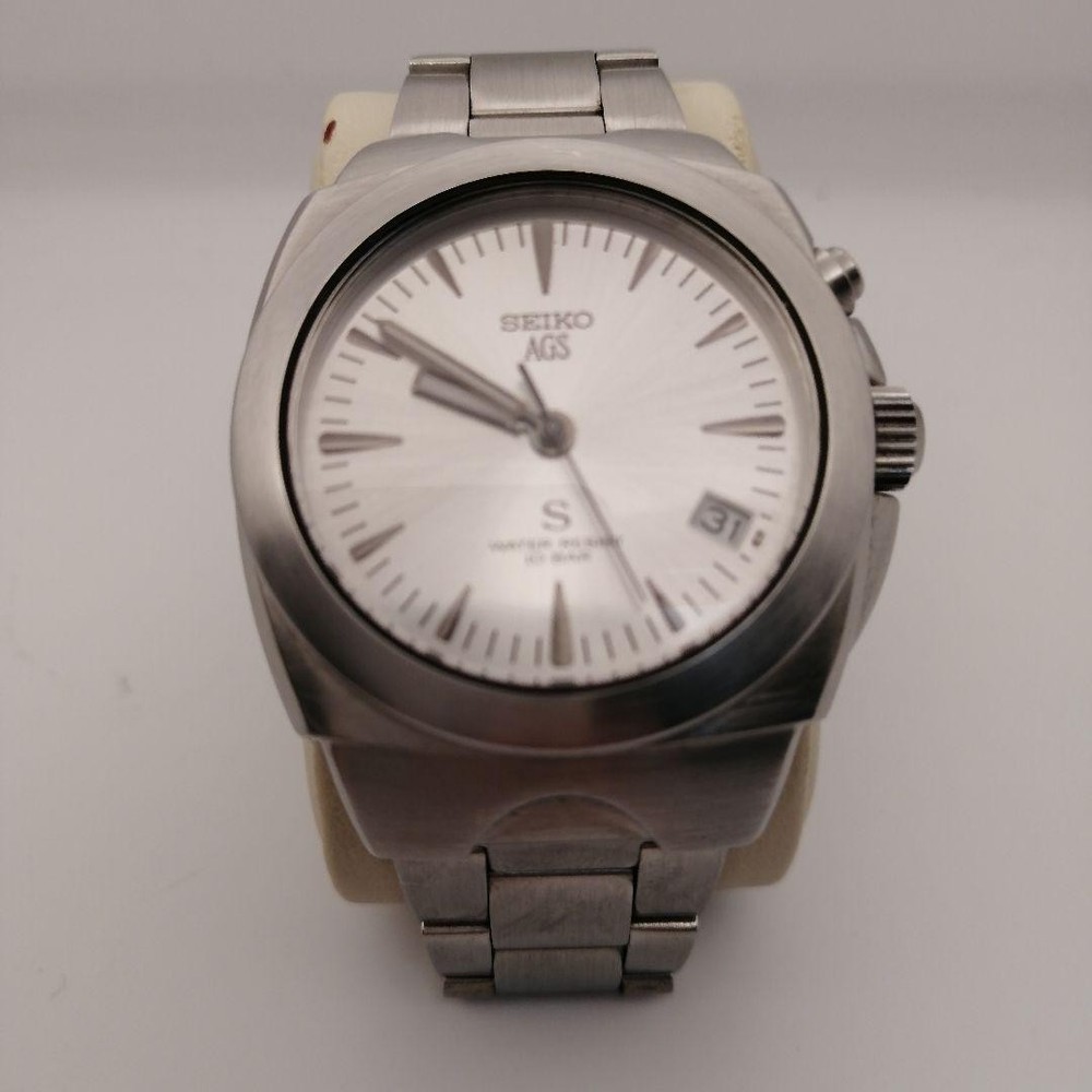 Seiko AGS Automatic Winding Watch Battery Replacement 5M42-0E50