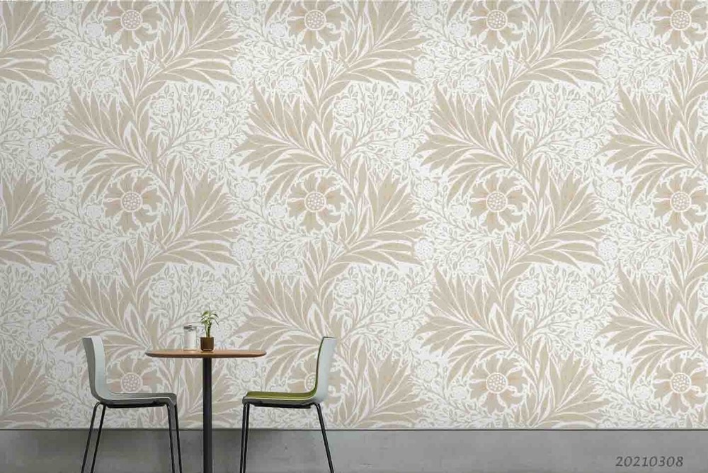 3D Flowers Leaves Plantation Pattern Wall Murals Wallpaper Murals Wall Sticker