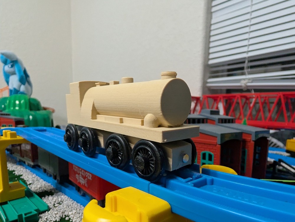 Thomas the Train Hurricane Wooden Railway 3D Printed PLA Engine