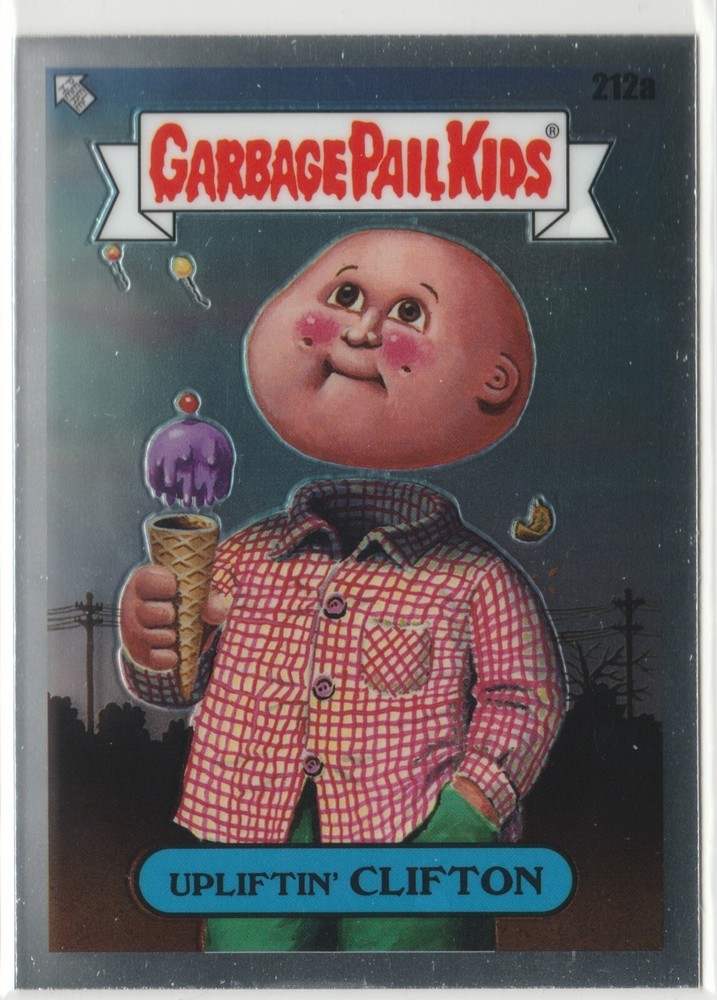 Upliftin Clifton 212a Garbage Pail Kids GPK 2023 Chrome Series 6 CS6 Trading Card