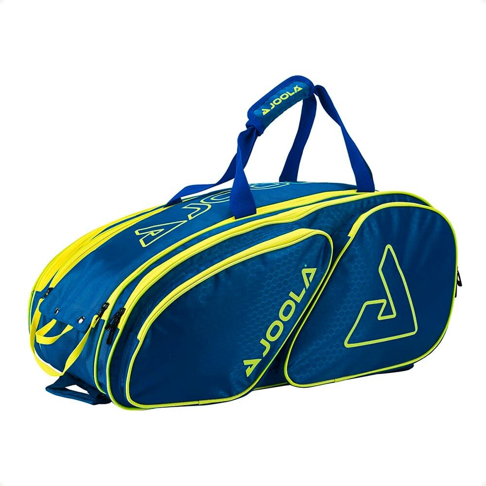 JOOLA Tour Elite Pickleball Bag, Navy/Yellow