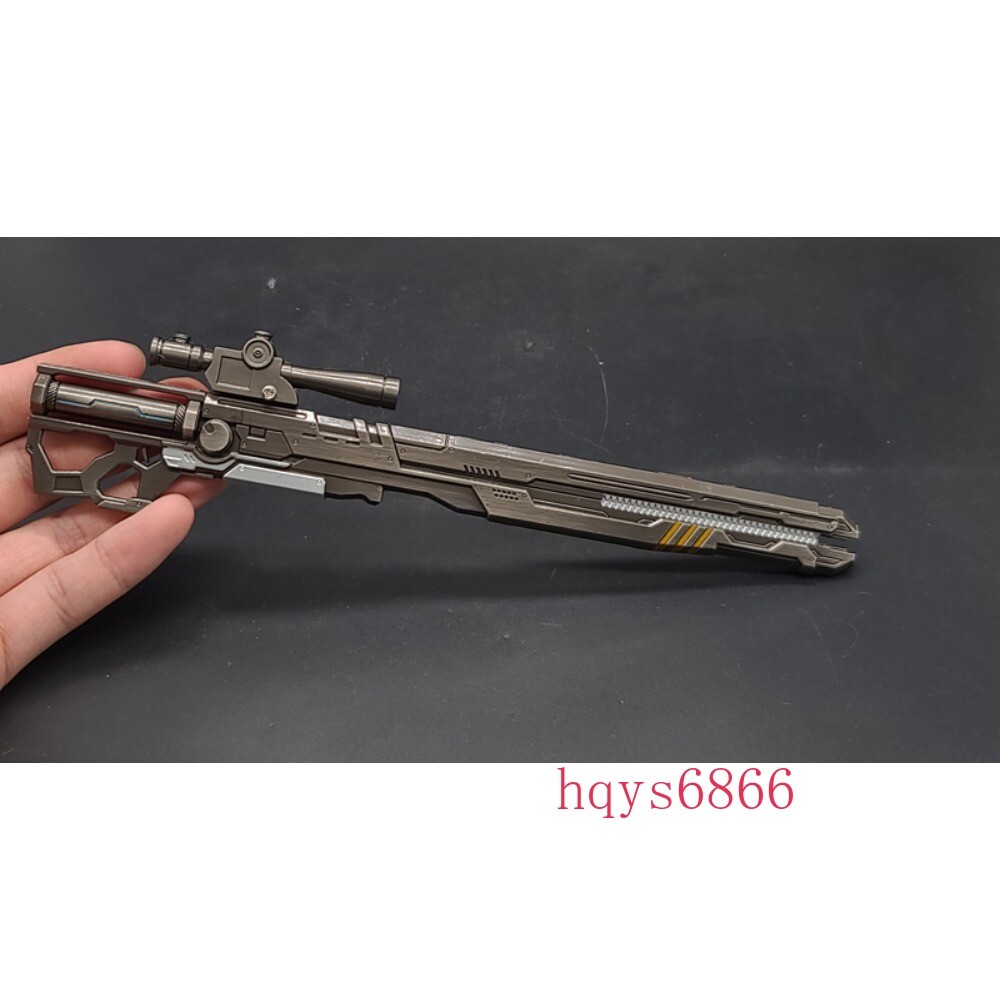 1/6 Scale Metal Sniper Gun Weapon Model for 12'' Action Figure Scene Accessories