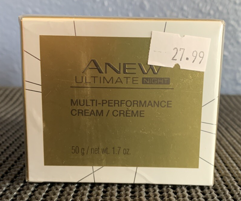 Avon Anew Ultimate Multi-Performance Night Cream Face Anti-Aging 1.7oz/50g NEW